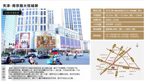 天津南京路大悦城裸眼3d广告代理发布