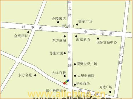 南京新街口大洋百货led全彩屏 户外广告